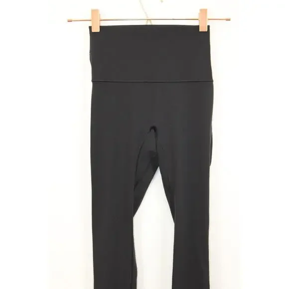 GYMSHARK Women’s Size XS Legacy Logo Leggings BLACK Body Fit B7A4E - Picture 7 of 9